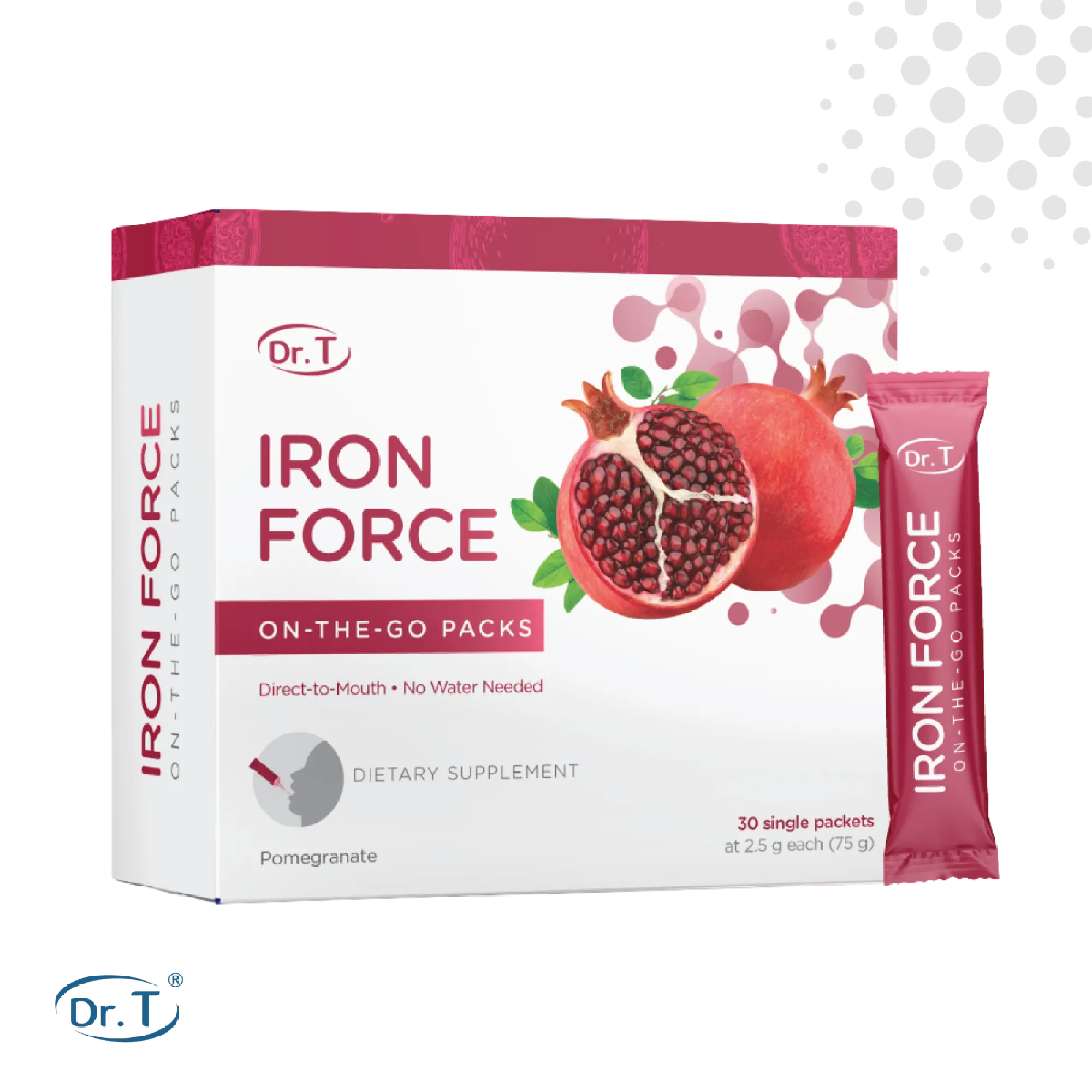 On-the-go packs Iron Force