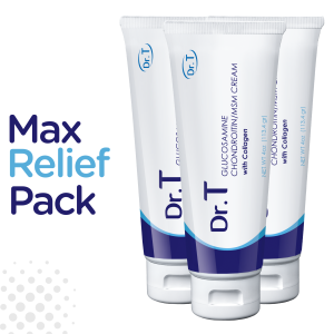 Dr. T Glucosamine Cream x3 – Max Relief Pack