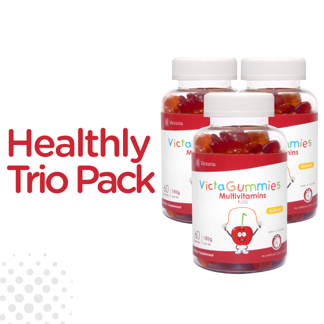 VictaGummies Kids Multivitamin x3 – Healthy Trio Pack