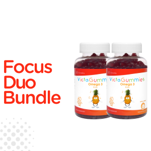 VictaGummies Omega 3 x2 – Focus Duo Bundle
